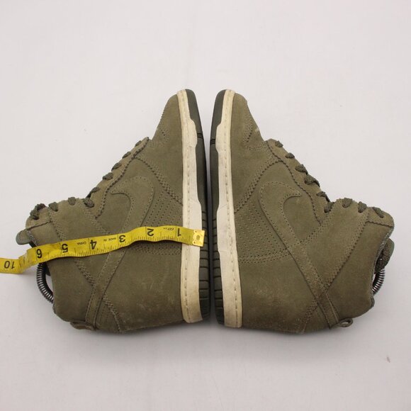 Nike Dunk Sky Women's Size 7 Hi Hidden Wedge Olive Green Sneakers 528899-200 - Picture 6 of 9